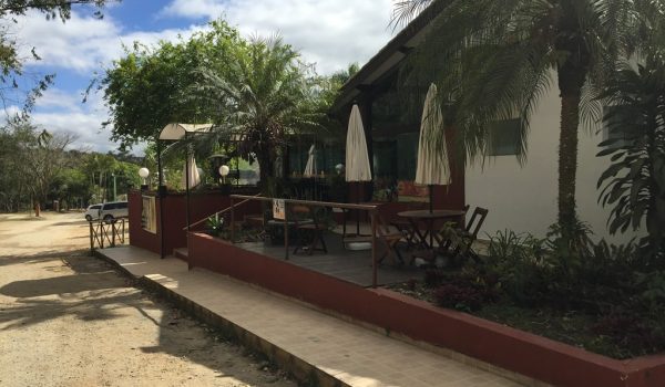 Varanda restaurante Aruã
